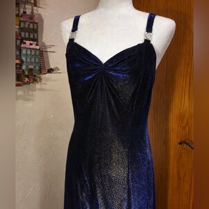 ✨ Vintage 1990s Molly Malloy Iridescent Gown Goth Prom Fairycore